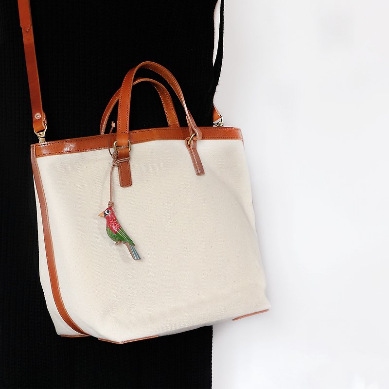 A4 size thick luxury cowhide handbag diagonal storage bag white - กระเป๋าแมสเซนเจอร์ - หนังแท้ ขาว