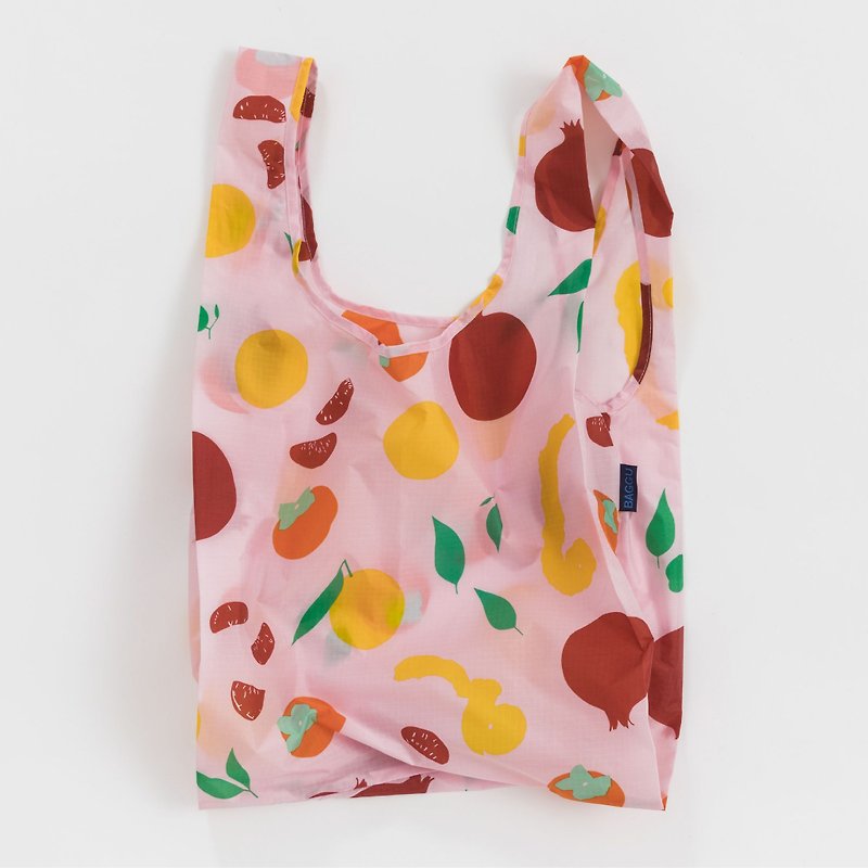 BAGGU環保收納購物袋- 秋季水果 - 手袋/手提袋 - 防水材質 粉紅色