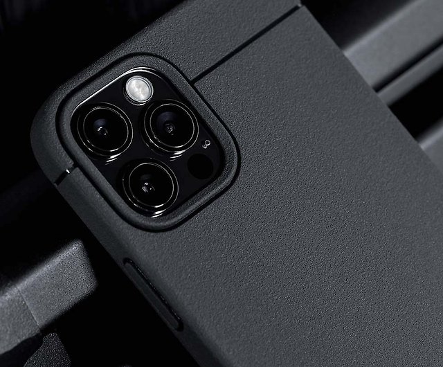 Sheath | Minimalist, Shock-Absorbing iPhone 12 Pro Max Case Black from Caudabe
