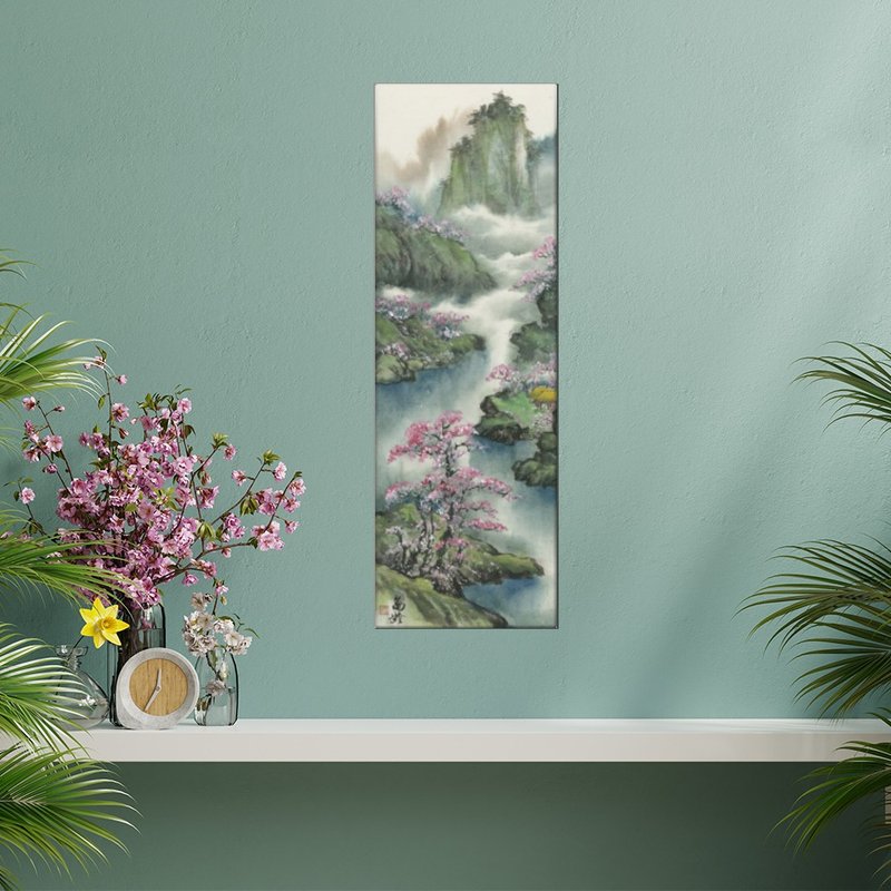 四季春景 –邢萬齡藝術微噴數位版畫 - 海報/掛畫/掛布 - 其他材質 綠色