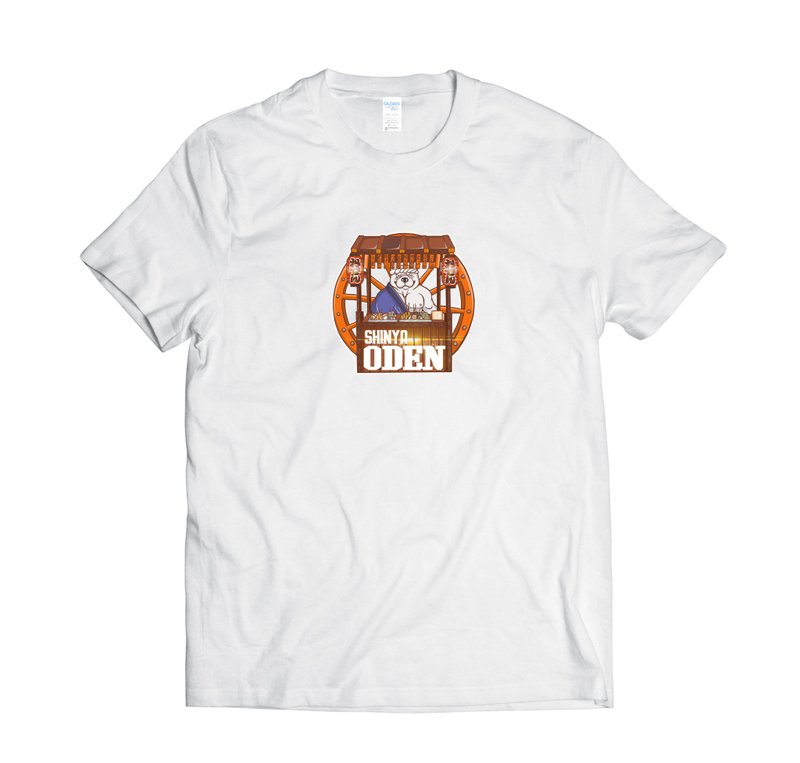 深夜食堂 T-shirt 白/黑/灰/藏青 - 男 T 恤 - 棉．麻 多色