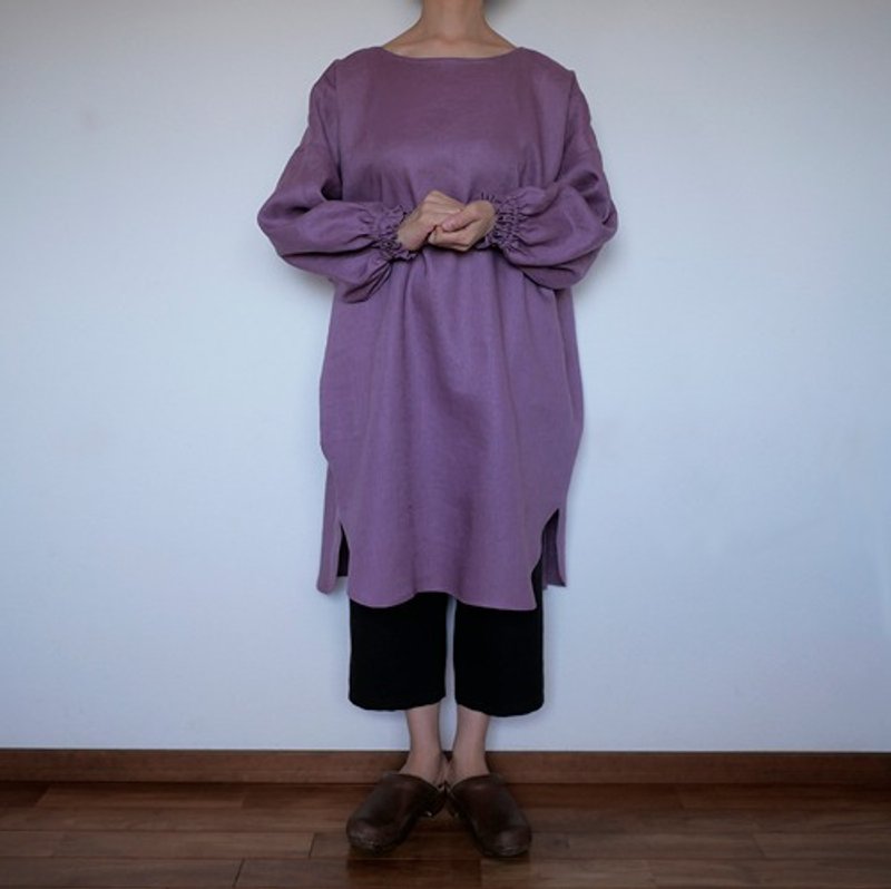 Pinkoi 代購 -  訂製割烹外套老玫瑰 - 女上衣/長袖上衣 - 棉．麻 