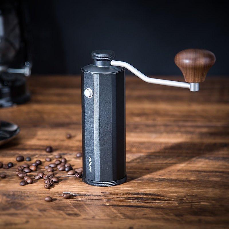 Minos 手搖磨豆機 黑色 - 咖啡壺/咖啡器具 - 鋁合金 黑色