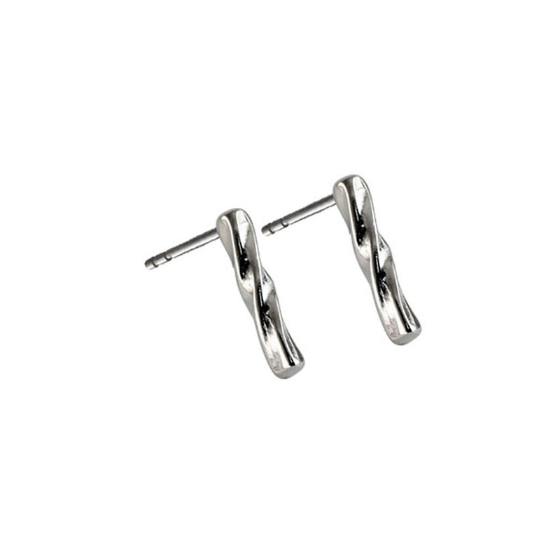 Faculty Department-Twisting Ear 02 - Earrings & Clip-ons - Other Metals 