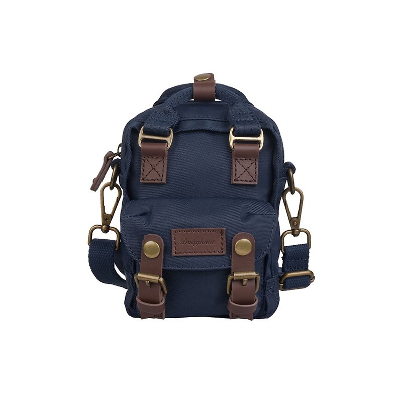 Doughnut Waterproof Macaron Tiny Side Backpack-Classic Blue - Messenger Bags & Sling Bags - Other Man-Made Fibers Blue