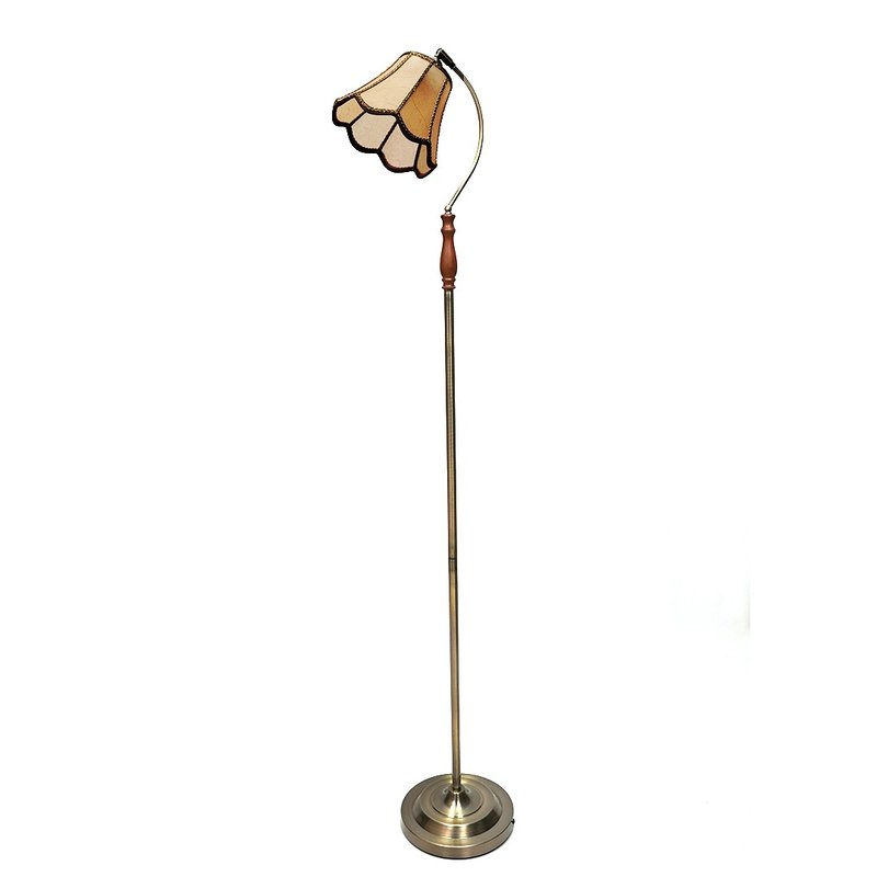 【9003】Vintage Standing Lamp Made In Taiwan - Lighting - Other Materials 