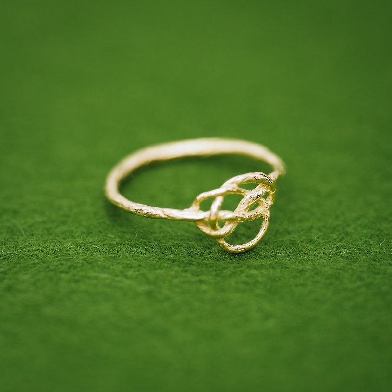 Enmusubi ring #01 - 18K ring - Platinum ring - Japanese knot - Symbolic ring