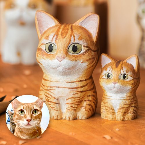 ドゥーマオディンズオ - 手作りの猫の木彫り - ショップ