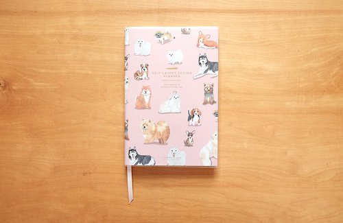 A PIECE(S) OF PAPER SELF-LAYOUT DESIGN PLANNER A5 : Puppy Love
