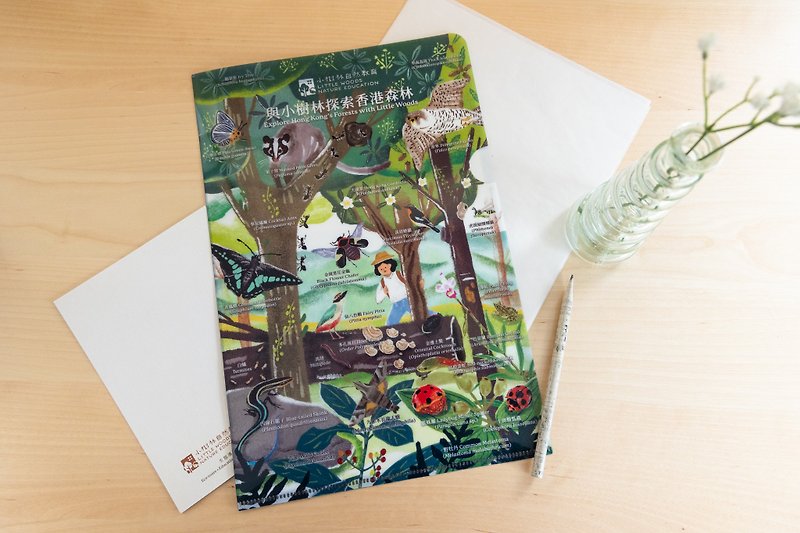 Explore Hong Kong's Forests with Little Woods Folder - Folders & Binders - Plastic Green