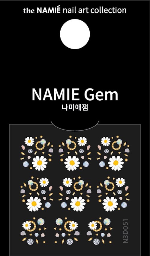 the NAMIE 【專業用】NAMIE Gem 美甲裝飾藝術貼紙 3D 046-051