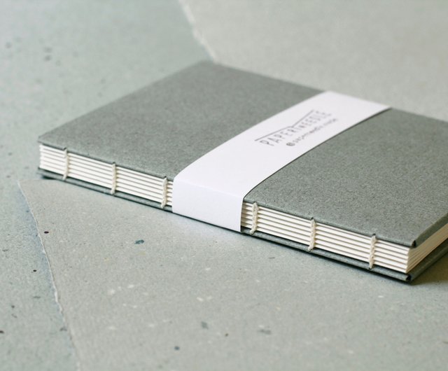 Upcycled Paper Series Journal with blank pages - no.009 - Shop Paperneedle  Atelier Notebooks & Journals - Pinkoi