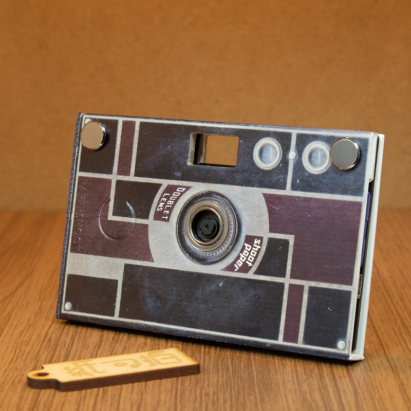 ペーパーシュート紙再生紙は、1930カメラヴィンテージカメラを撮影することができます - カメラ - 紙 シルバー