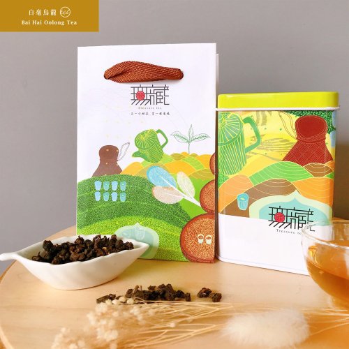 無藏茗茶 【無藏故事茶】阿里山白毫烏龍茶 夢想之路故事茶 100g鐵罐裝