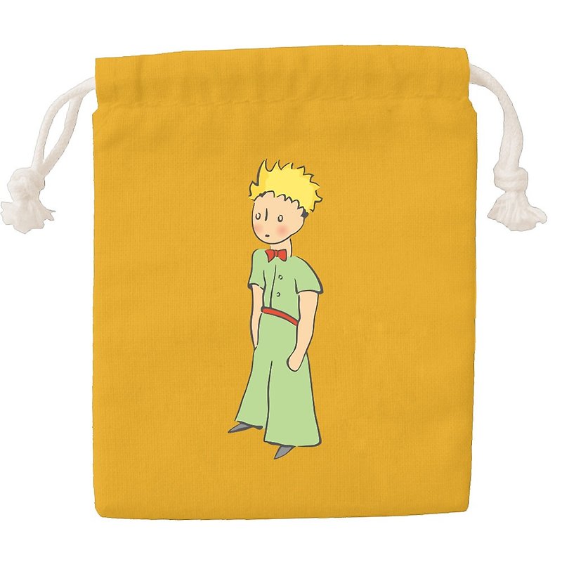 Little Prince Classic Edition - Color Draw Pocket - [Foolly Little Prince (Yellow)] CB6AA06 - อื่นๆ - ผ้าฝ้าย/ผ้าลินิน สีเขียว