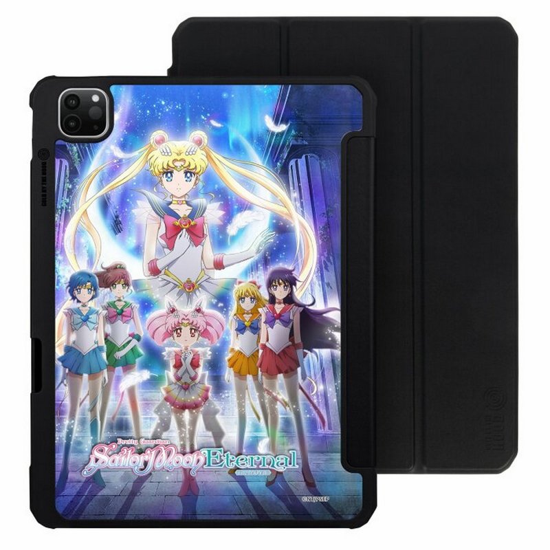 美少女戰士 Etenal Guardians iPad Air 可拆式防摔透明 實色摺套 - 平板/電腦保護殼/保護貼 - 塑膠 多色