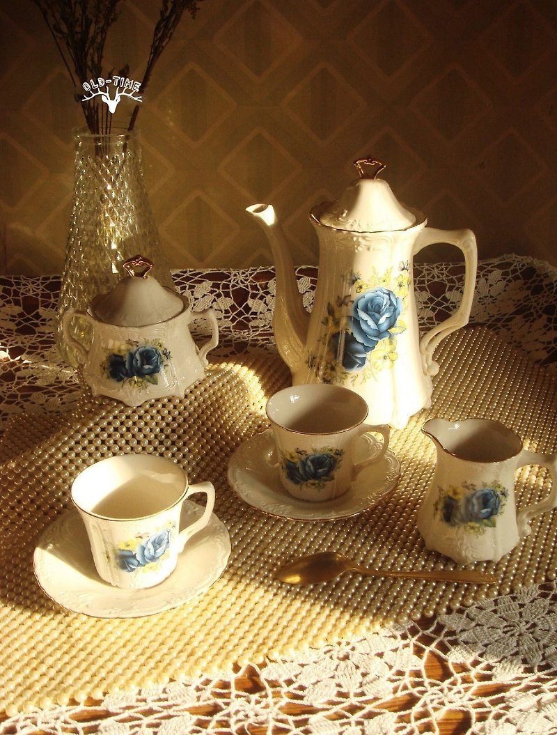 【老時光 OLD-TIME】英格蘭風格下午茶具組*僅寄郵局* - 擺飾/家飾品 - 其他材質 