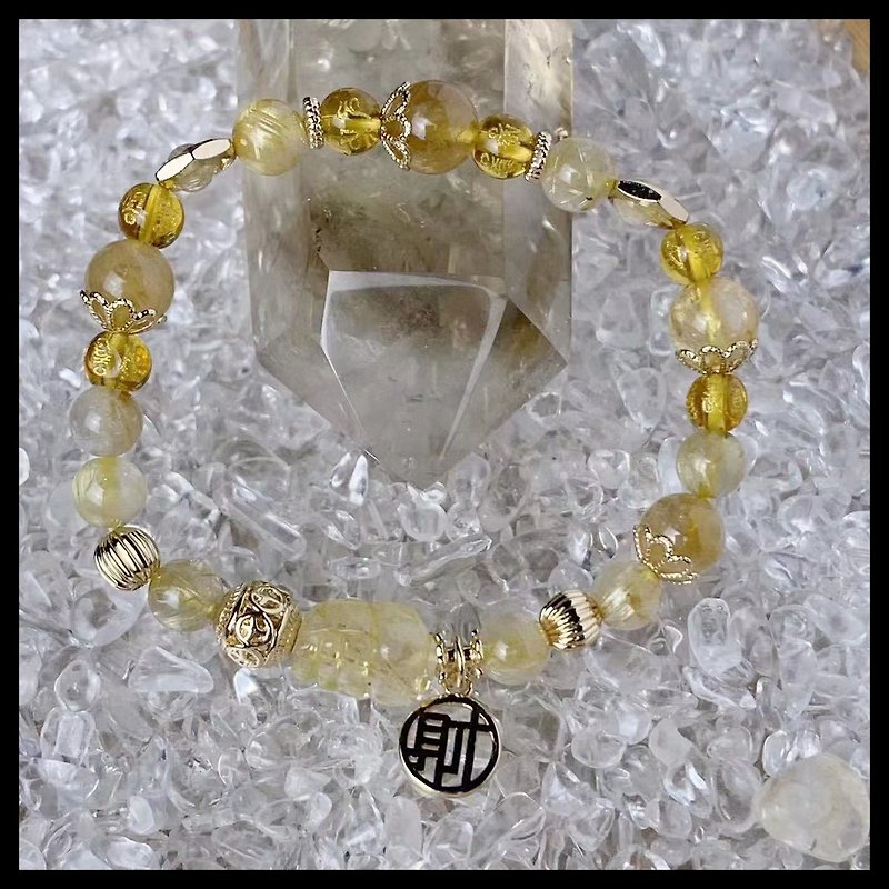 Brilliant gold - Bracelets - Crystal 