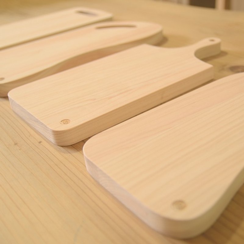 Wooden Bread Board、Tray - จานเล็ก - ไม้ สีทอง
