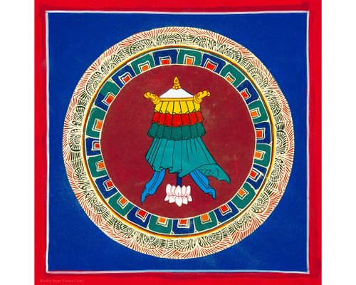 Boudha Stupa Thanka Centre 賦能咒語曼陀羅——內心平靜與正能量的象徵