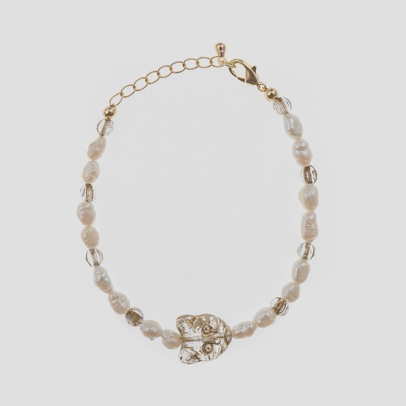 手鍊 | Pearl Cat 珍珠貓蹤 - 手鍊/手環 - 其他材質 透明