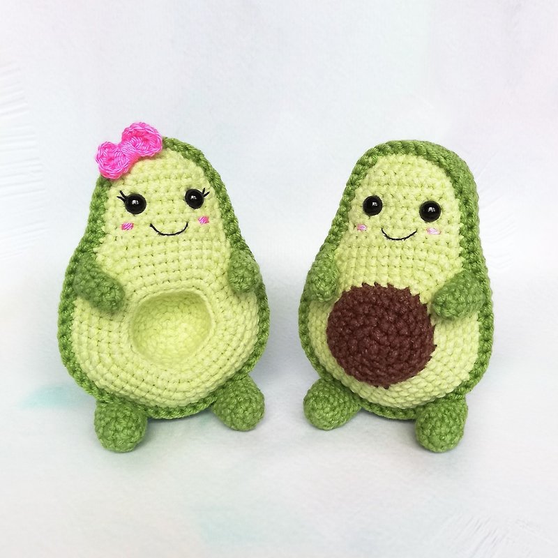 Original little avocados. A gift for lovers. - Stuffed Dolls & Figurines - Other Materials 
