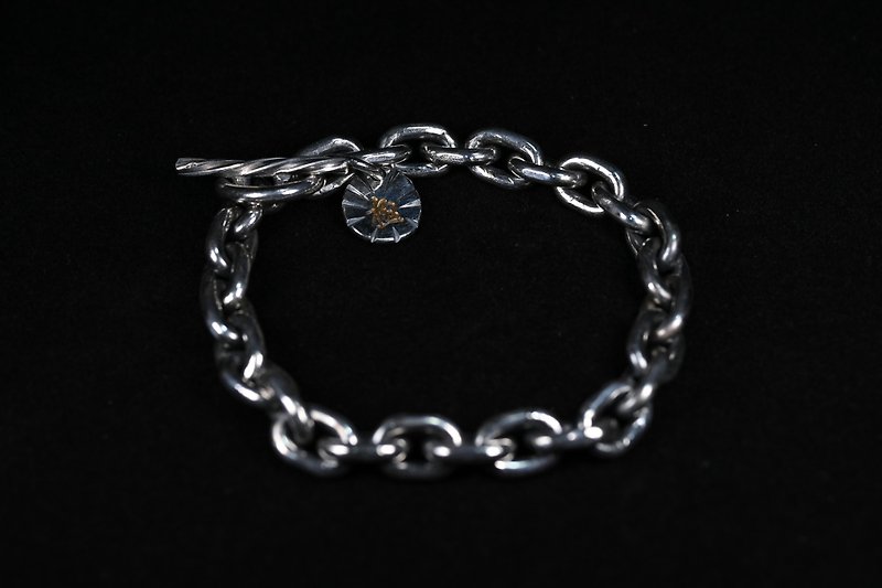 925 sterling silver hoop chain - Bracelets - Silver 