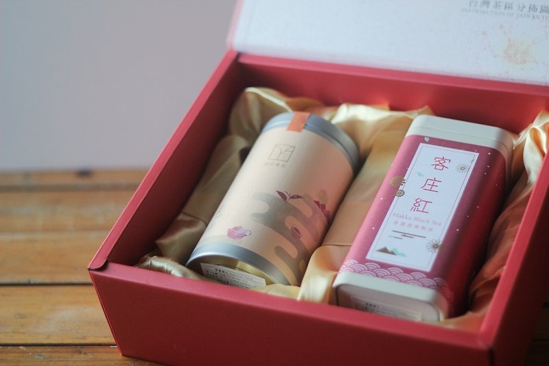 [Good tea] tea gift box / guest Zhuang red + honey black tea - Tea - Paper Pink