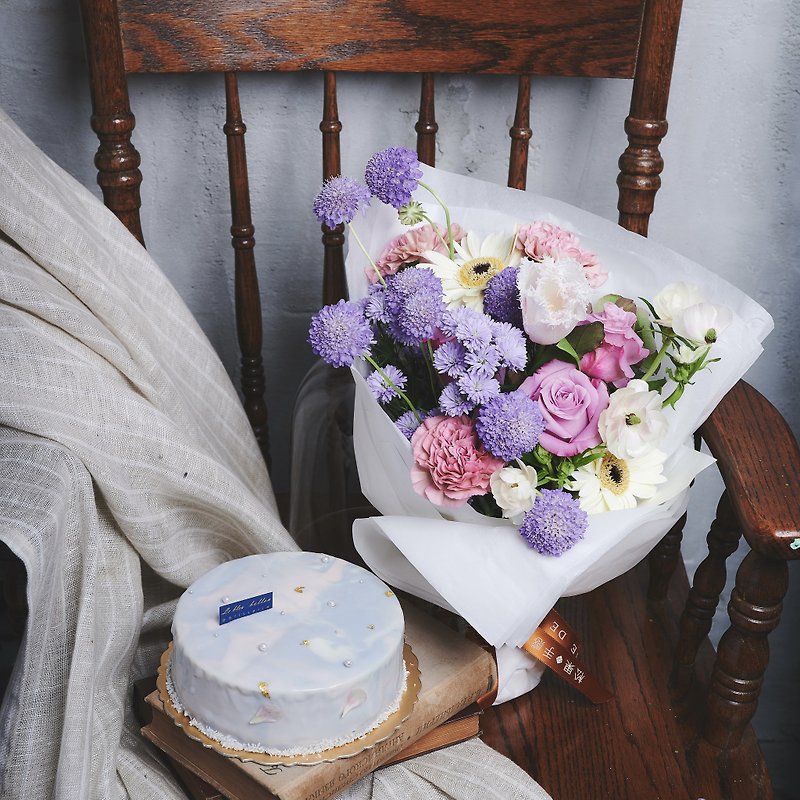 Valentine's Day Bouquet | Limited Seasonal Fresh Flower Valentine's Day Gift - Dried Flowers & Bouquets - Plants & Flowers Multicolor