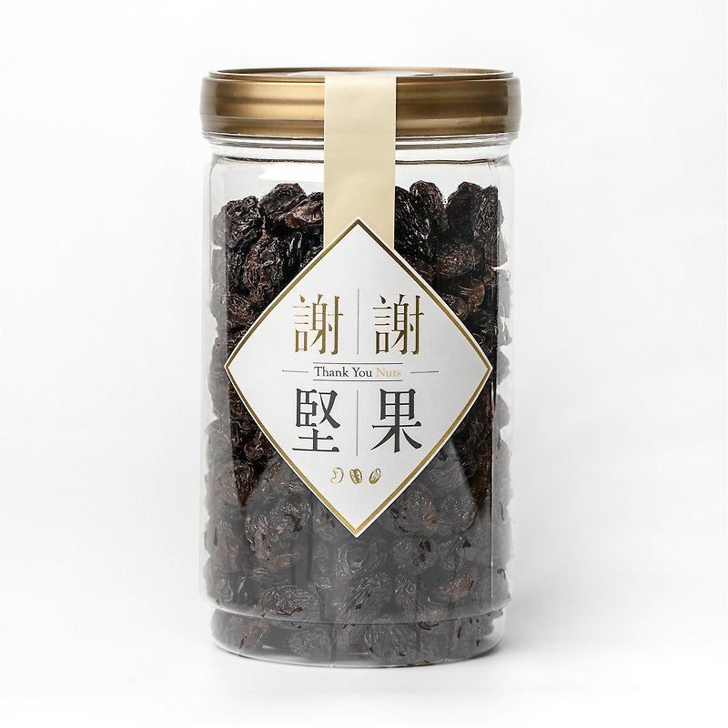 【Seedless Raisins】(sealed jar)(dried fruit)(no added sugar, healthy and natural sweetness)(vegetarian) - ผลไม้อบแห้ง - พลาสติก สีทอง