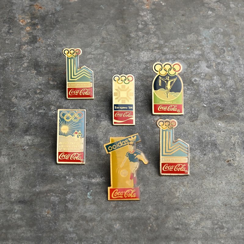 Vintage Pins 復古別針 / 古董別針、限量徽章胸針、古董徽章 - 徽章/別針 - 其他金屬 多色