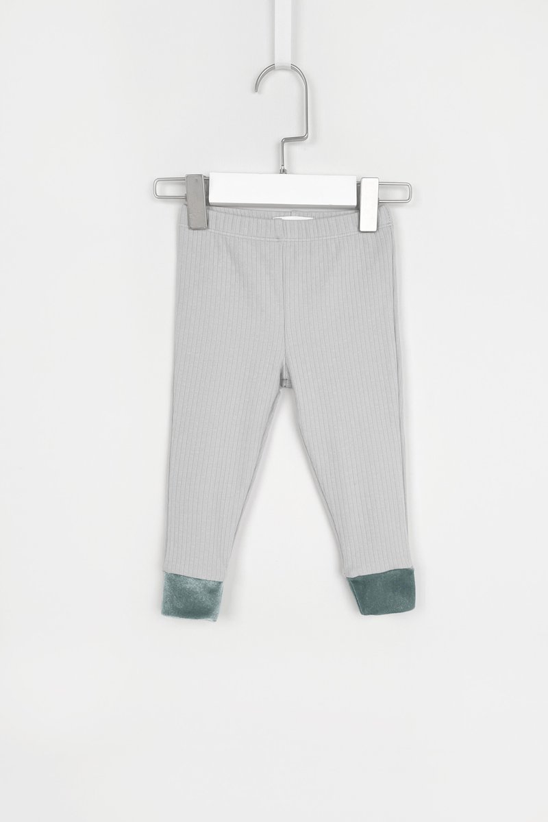 Furry Reflex Legging - Gray - ชุดทั้งตัว - ผ้าฝ้าย/ผ้าลินิน 