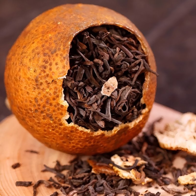 【理氣健脾】陳皮普洱茶 (大紅柑) - 茶葉/茶包/水果茶 - 植物．花 