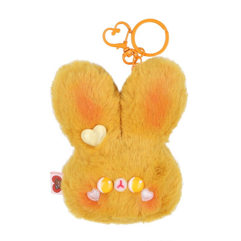 HANDMADE KING BUNNY - ตุ๊กตา - ผ้าฝ้าย/ผ้าลินิน สีส้ม