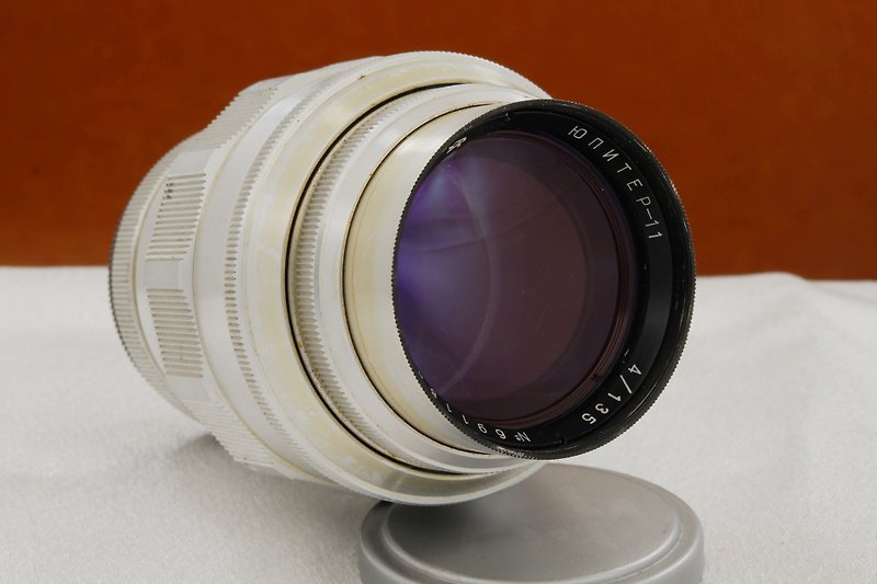 JUPITER-11 4/135 1969, 135mm Lens (Russian Sonnar) for M42/M39 SLR mount,6911844 - 菲林/即影即有相機 - 其他金屬 