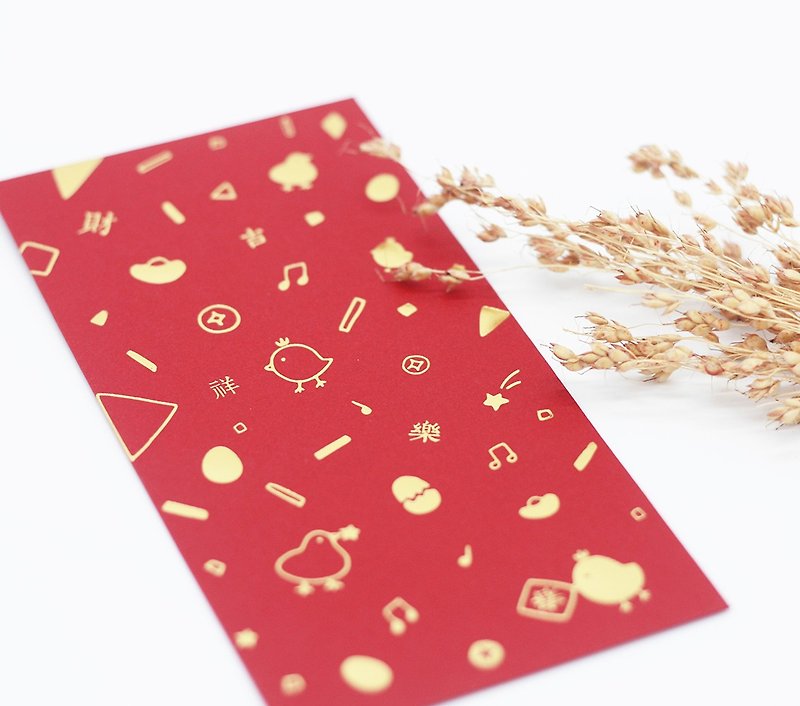 "KerKerland" Joy Harvest / Rooster ☉ red envelopes (6 into the red bronzing) - ถุงอั่งเปา/ตุ้ยเลี้ยง - กระดาษ หลากหลายสี