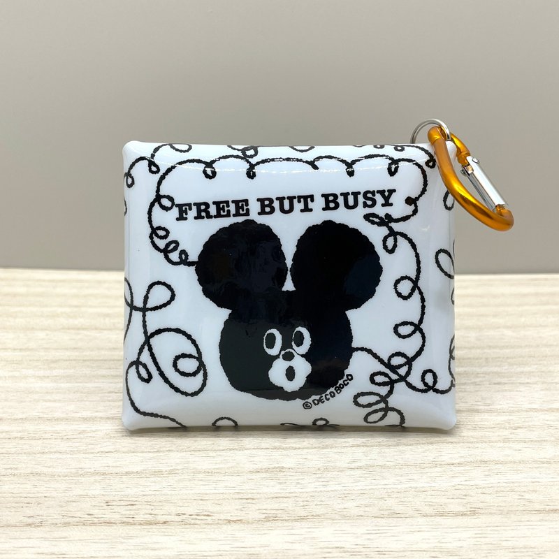 My Furry PVC Square Pouch - กระเป๋าเครื่องสำอาง - พลาสติก 