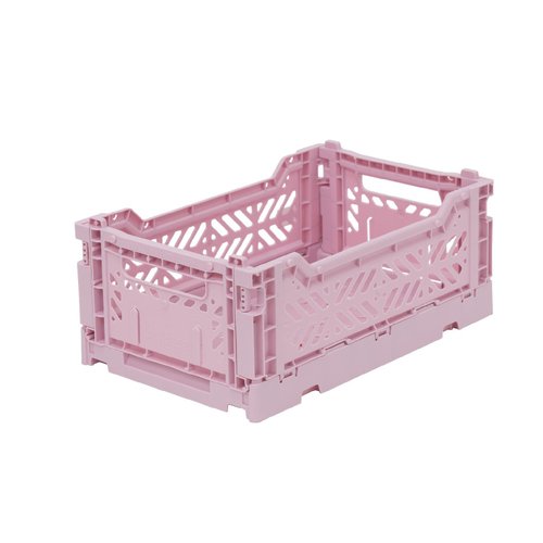AYKASA土耳其折疊收納籃 土耳其Aykasa折疊收納籃(S)-櫻花粉