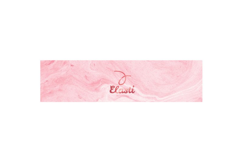 【ELASTI】時尚運動毛巾-繆思女神 - 運動配件 - 聚酯纖維 粉紅色