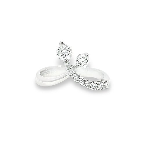 ENVIE 頂級鉑金 天然鑽石造型戒指 Platinum Diamond Ring