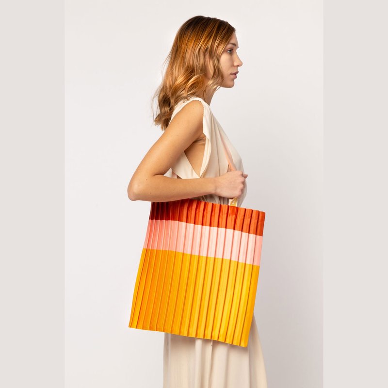 VULCANO WS&Pleated Bag - Messenger Bags & Sling Bags - Other Materials Multicolor
