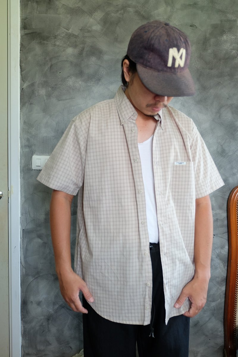 Vintage Kansai Yamamoto short sleeve shirt - Men's Shirts - Cotton & Hemp 