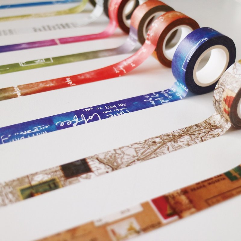 Ching Ching X Simple Life Series CST-273 15mm Masking Tape (Vintage Style) - Washi Tape - Paper 