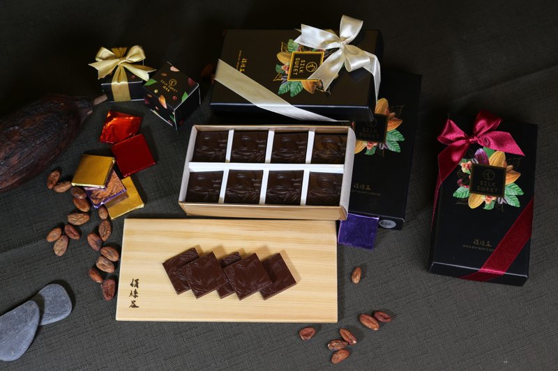 95% Ecuador Time-honoured Plantation Dark Chocolate - ช็อกโกแลต - อาหารสด สีนำ้ตาล