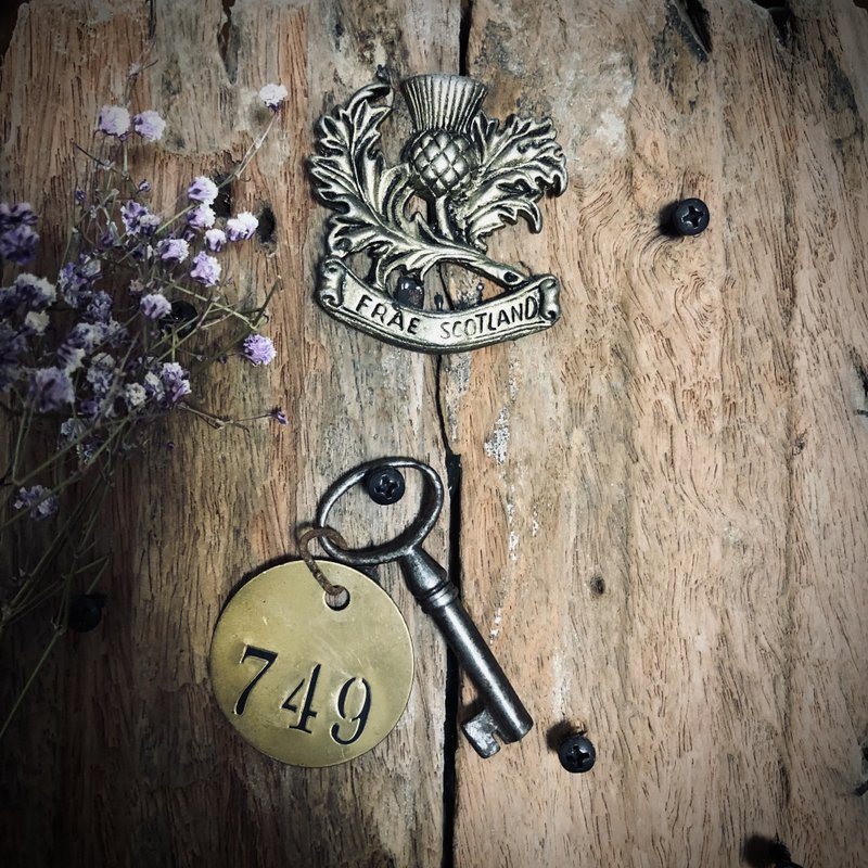 英國古董鑰使編號749 - 其他 - 其他金屬 卡其色