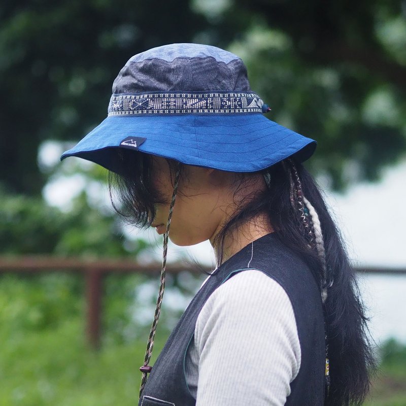 登山帽 Scrap Bucket Hat | 香港手造 - 帽子 - 聚酯纖維 