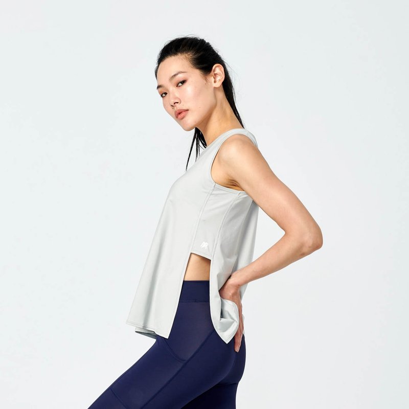 Lightweight Sports Vest - Grey - Women's Vests - Nylon Gray