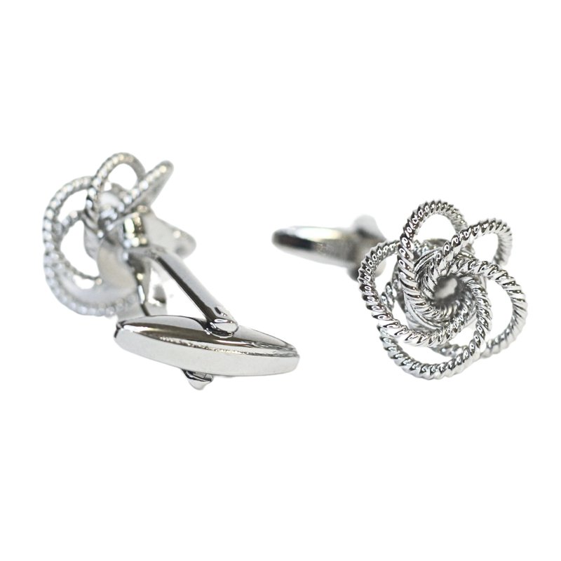 chapeaunoir Silver irregular cufflinks - Cuff Links - Other Metals Silver