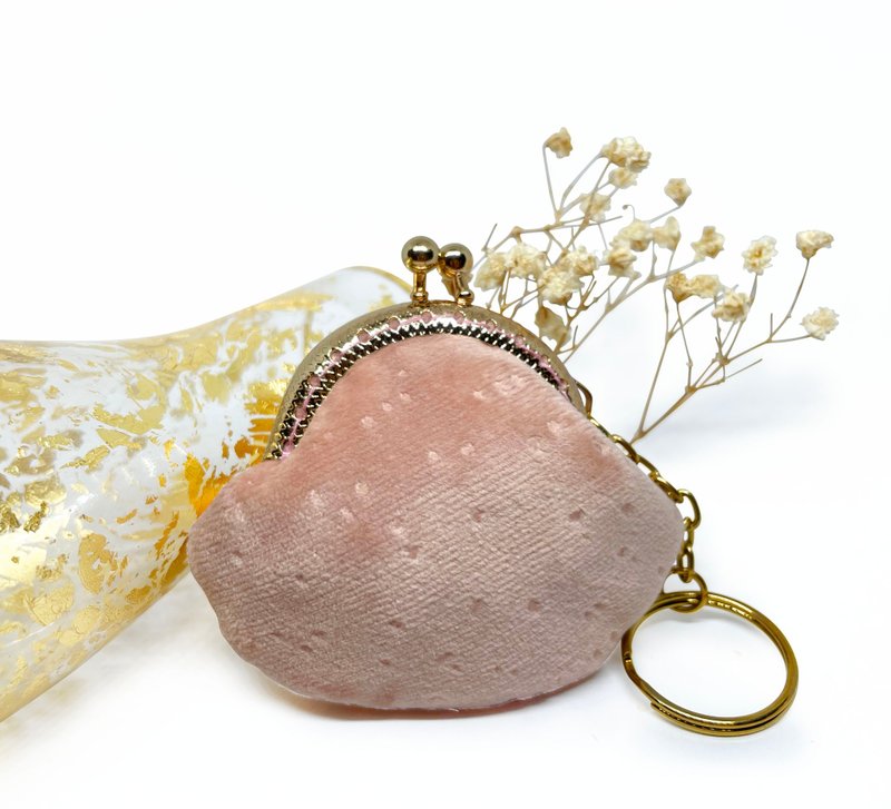 5cm 傳統口金包 - 零錢包/小錢包 - 棉．麻 多色