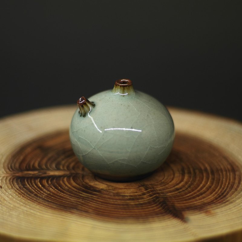 ティエグ青磁滴のマイクロ花のデバイスの家の装飾を滴ってWenpen - 花瓶・植木鉢 - 陶器 